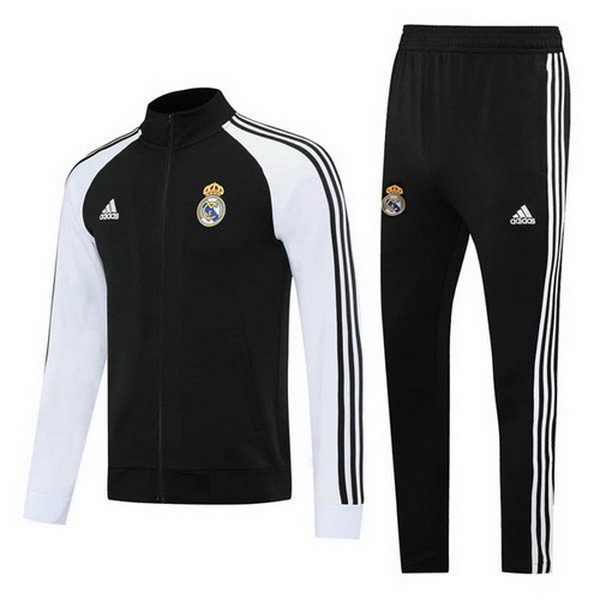 Chandal Real Madrid 2020 2021 Negro Blanco